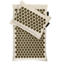 Premium Acupressuur Set Lotus Natural Beige met mat & kussen | YoZenga 